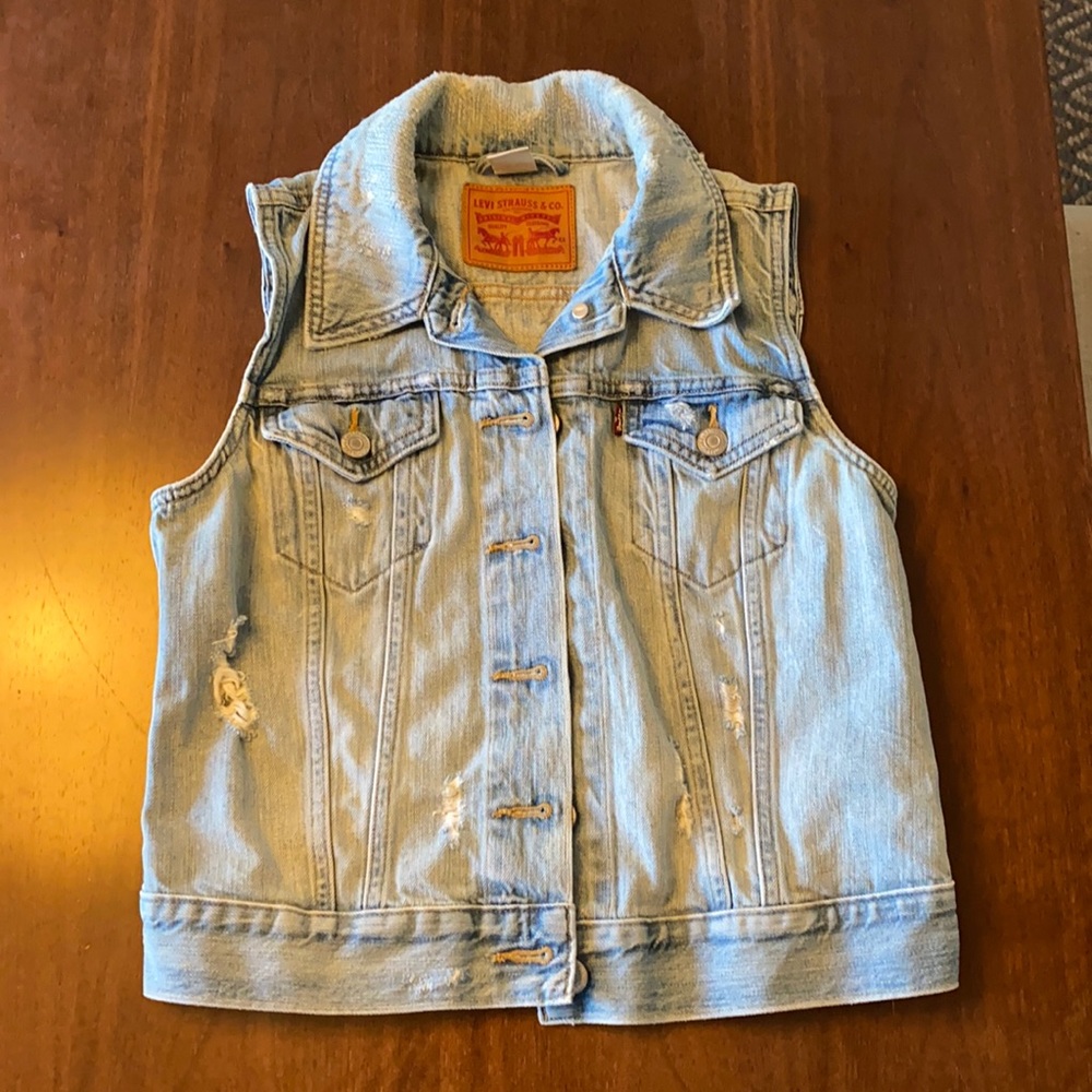 Levi’s Jean Vest - Size small